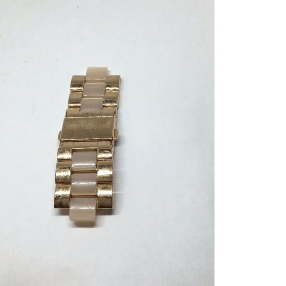 Authentic Michael Kors Band Partial Links Clasp Use For Parts 20mm  V599 - Picture 2 of 6